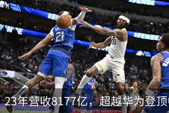 23年营收8177亿，超越华为登顶中国民企第一